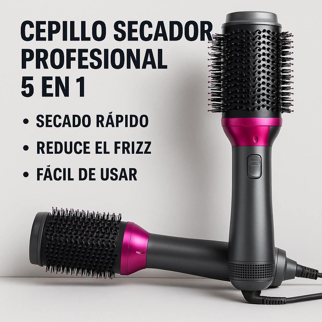 ¡CEPILLO PROFESIONAL AIRSTYLER PRO 5 EN 1 💁‍♀️🔥! (Cabello perfecto en minutos)