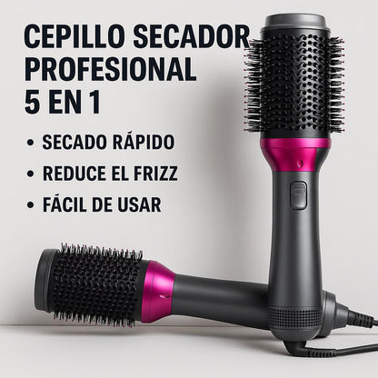 ¡CEPILLO PROFESIONAL AIRSTYLER PRO 5 EN 1 💁‍♀️🔥! (Cabello perfecto en minutos)