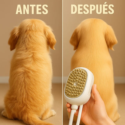 ¡Cepillo Vapor Pro Spa para Mascotas! ( 🐱 Cuidado profundo para tu mascota 🐶)  🔥