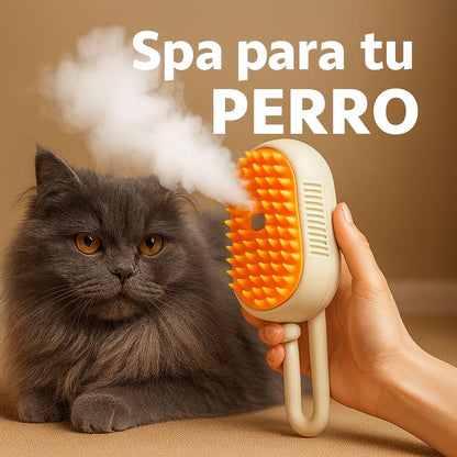 ¡Cepillo Vapor Pro Spa para Mascotas! ( 🐱 Cuidado profundo para tu mascota 🐶)  🔥