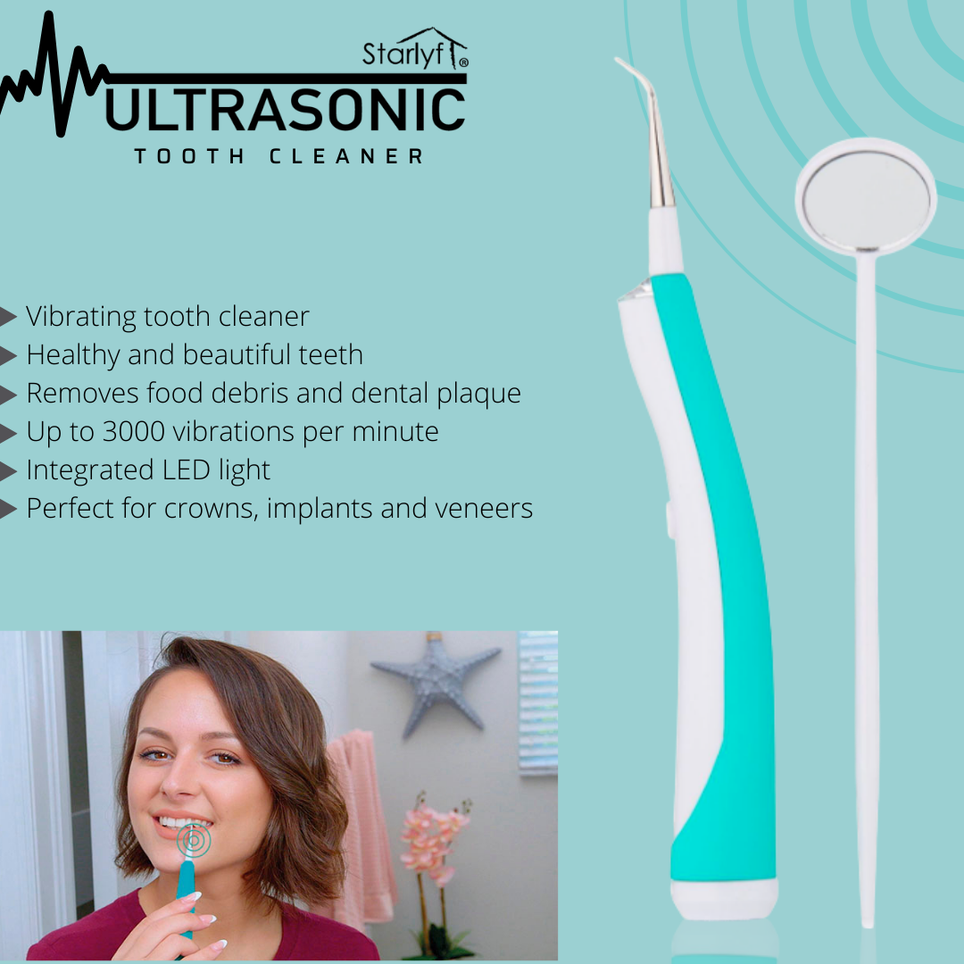 Limpiador Dental con Vibración de Alta Frecuencia para Limpieza Profunda y Efectiva